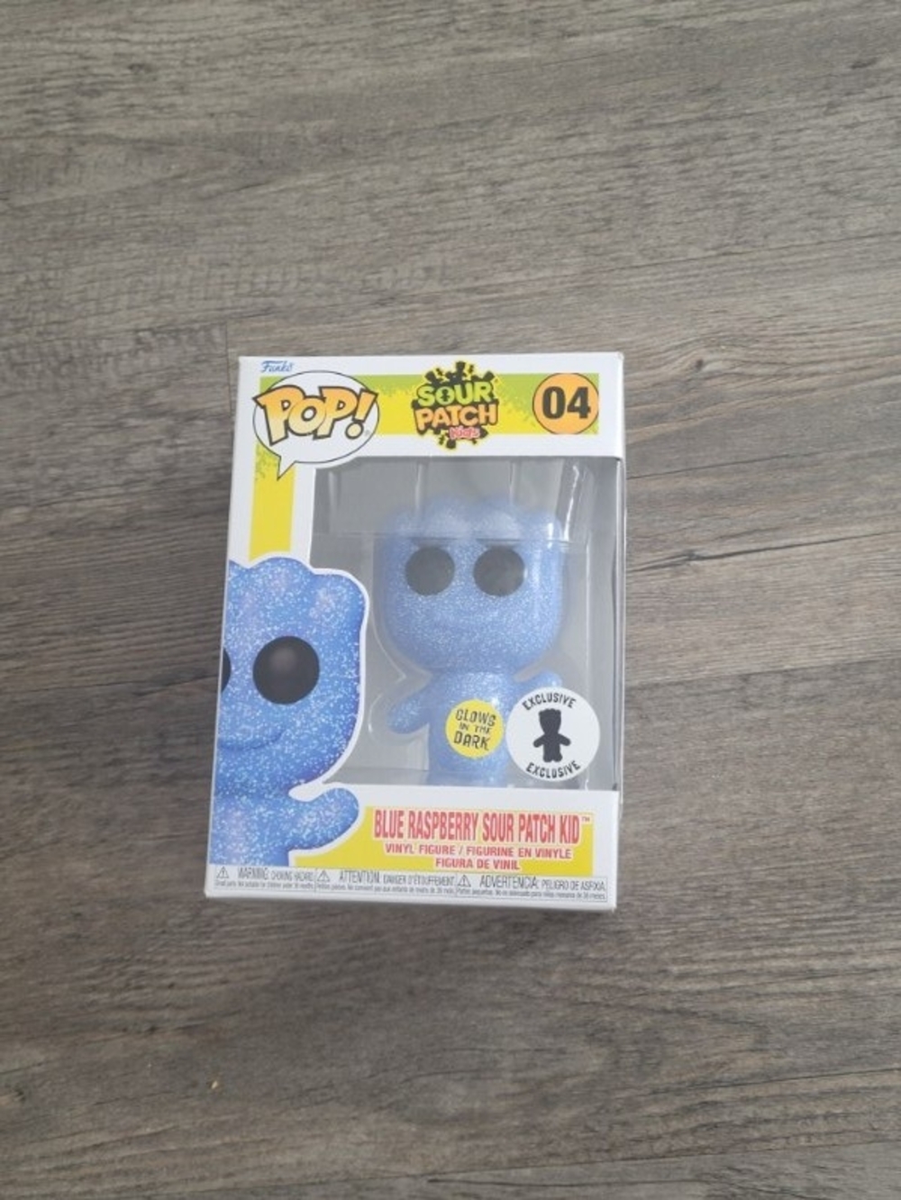 Funko Pop! Blue Raspberry Sour Patch Kid #04 - Glitter Glow